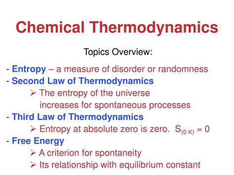 Ppt Chemical Thermodynamics Powerpoint Presentation Free Download