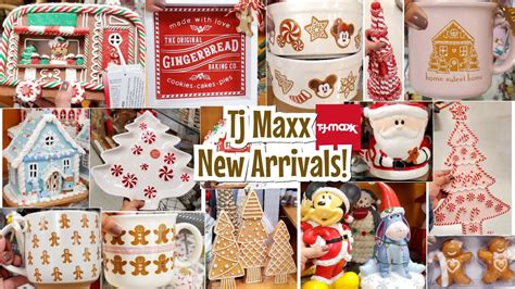 NEW TJ MAXX SHOP WITH ME GINGERBREAD CHRISTMAS 2023 MORE YouTube