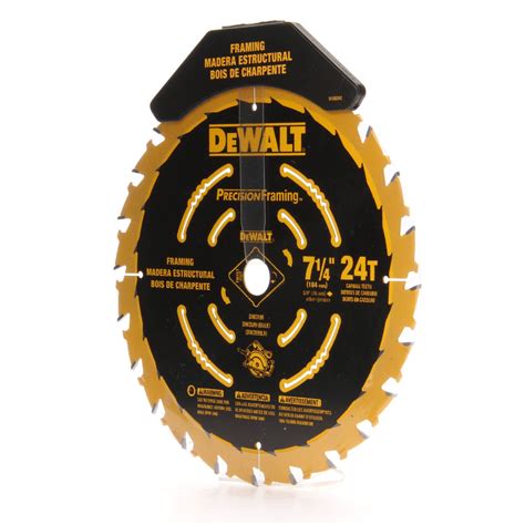 Saws And Accessories 50pc Dewalt Dw3178 7 1 4 24 Carbide Tooth Tpi Framing Circular Saw Blade