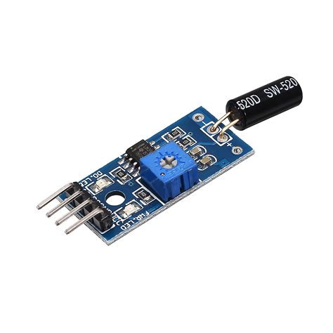 Angle Sensor Module SW 520D Ball Switch Tilt Sensor Module For Arduino