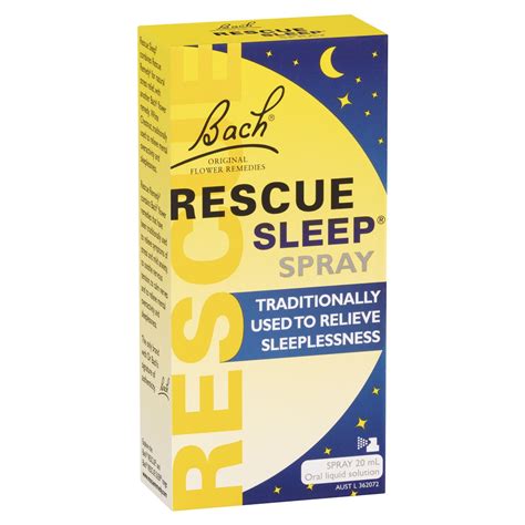 Rescue Remedy Sleep Spray 20ml Home Rescue Remedy