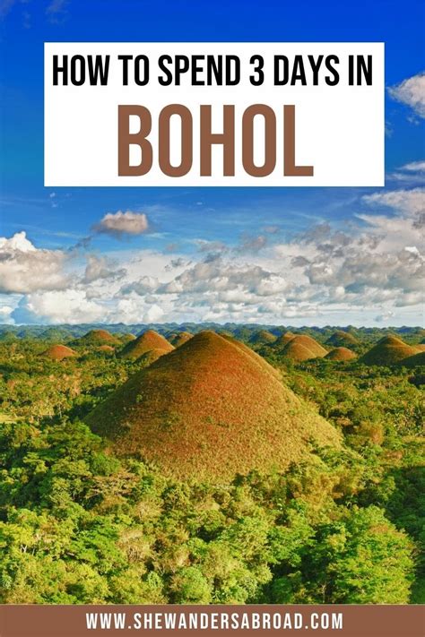 The Ultimate Bohol Itinerary For Days She Wanders Abroad