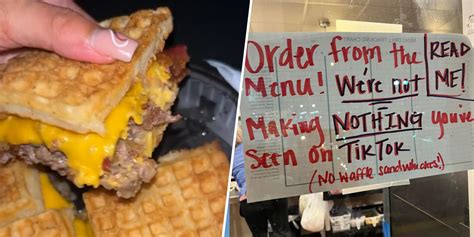 A Waffle House Sandwich Hack Went Viral On TikTok Many Workers Arent