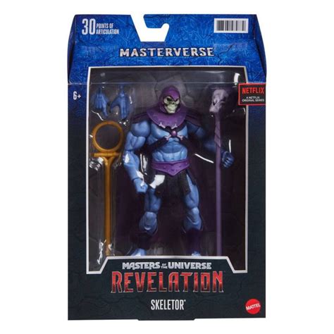 Figura Skeletor Masters Del Universo Revelation Masterverse Mattel