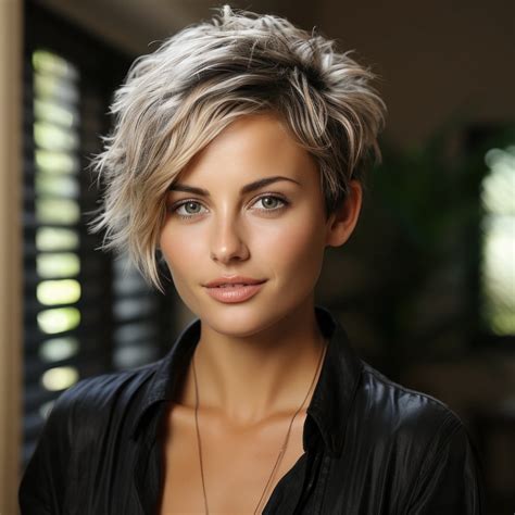Textured layers will be the next big trend in short brown hairstyles 33