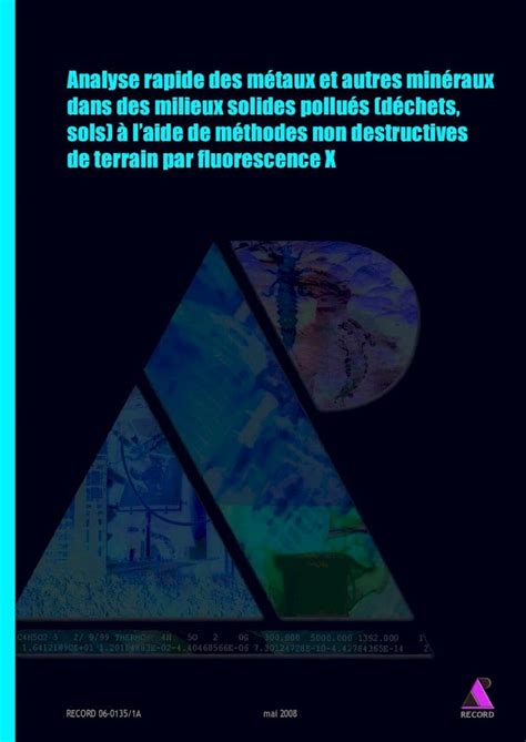 Pdf Analyse Rapide Des Mtaux Et Autres Minraux Dans Des Milieux