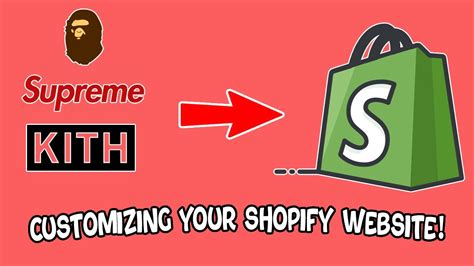 How To Customize Your Shopify Website In Minutes YouTube