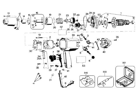 Electric Dewalt Impact Parts Diagram Kid Worksheet Dook