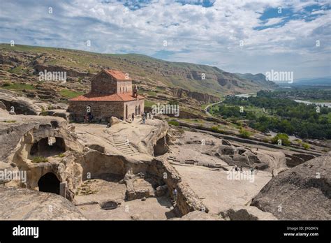 Georgia Ruins Of Uplistsije City At Silk Road Stock Photo Alamy