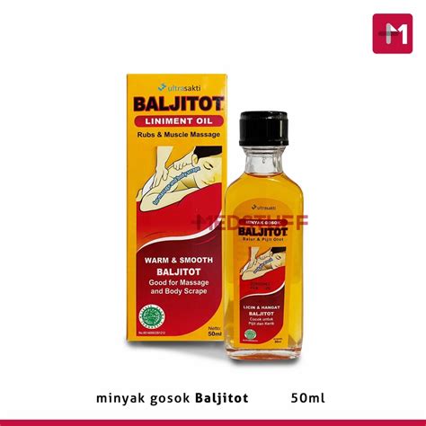 Jual Minyak Gosok Baljitot Ml Pereda Nyeri Otot Pegal Linu Minyak