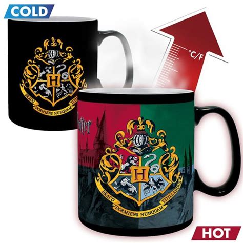 Taza Termica Escudo Hogwarts Harry Potter Ml Kurogami