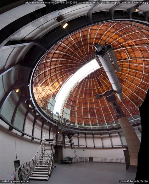 Panorama de la Grande Coupole vue de l intérieur Visite de l