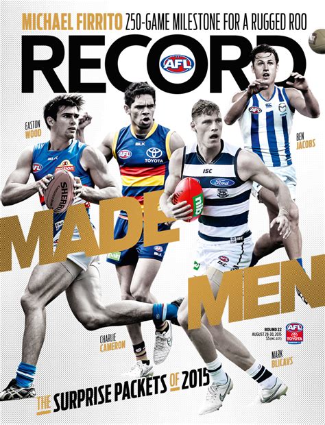 Afl Record Covers Something Creative