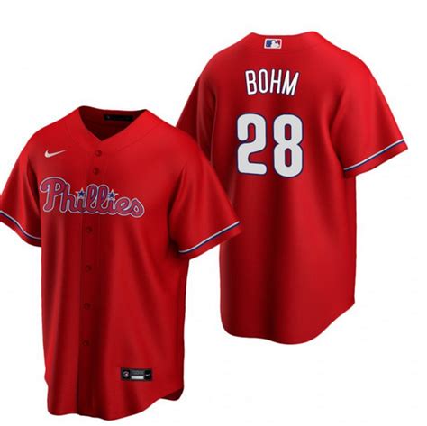 Philadelphia Phillies #28 Alec Bohm Cream Alternate Jersey on sale,for Cheap,wholesale from China