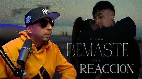 Tiago Pzk Bemaste Official Video Reaccion Youtube