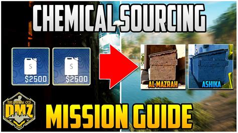 Chemical Sourcing Mission Guide For Season Warzone Dmz Dmz Tips