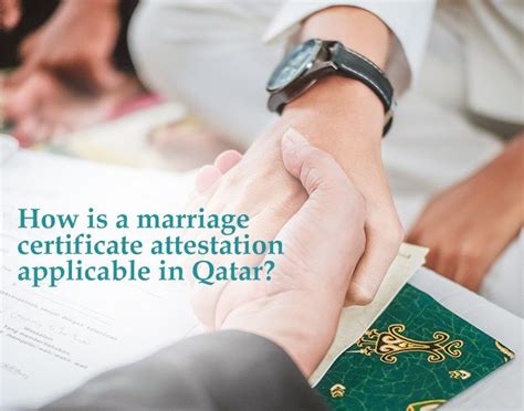 Marriage Certificate Attestation For Qatar Helpline Group