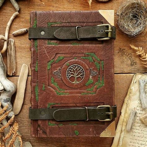 The Forest Traveller S Grimoire By MilleCuirs Grimoire Leather