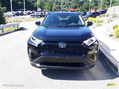 2020 Midnight Black Metallic Toyota RAV4 XLE AWD Hybrid 139054045