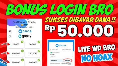 Baru Daftar Dibayar Rp Saldo Dana Apk Penghasil Uang Tercepat