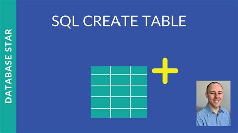 Sql Create Table How To With Example Youtube