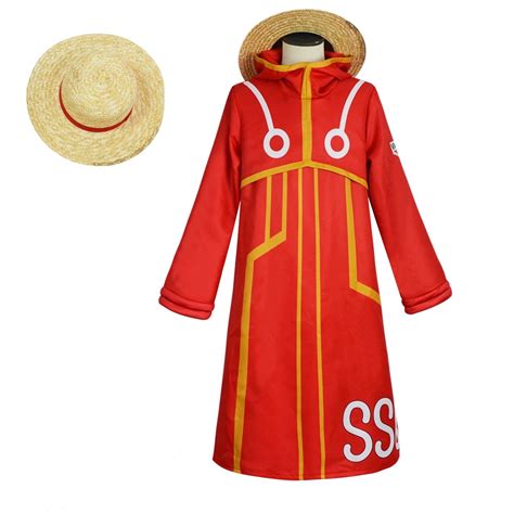 Anime One Piece 2024 Egghead Arc Monkey D Luffy Outfit Halloween Carn