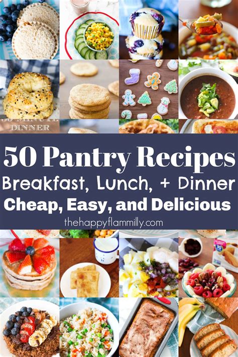 Easy Pantry Dinners Recipes Ambrosial