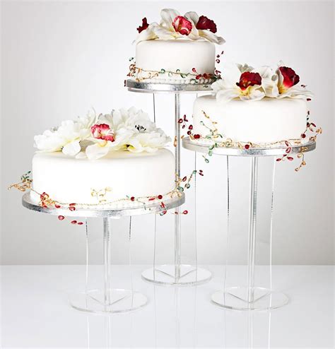 Amazon Crystal Clear Emily Cake Stands Mm High Everything Else