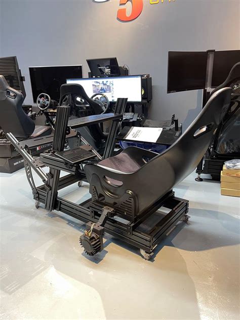 Next Level Racing F Gt Elite Wheeldeck Edition Es Seat Aluminium Rig