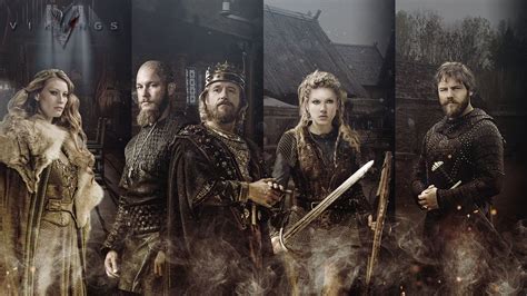 Publicity Still, Vikings TV Show by HISTORY Channel (Illustration ...