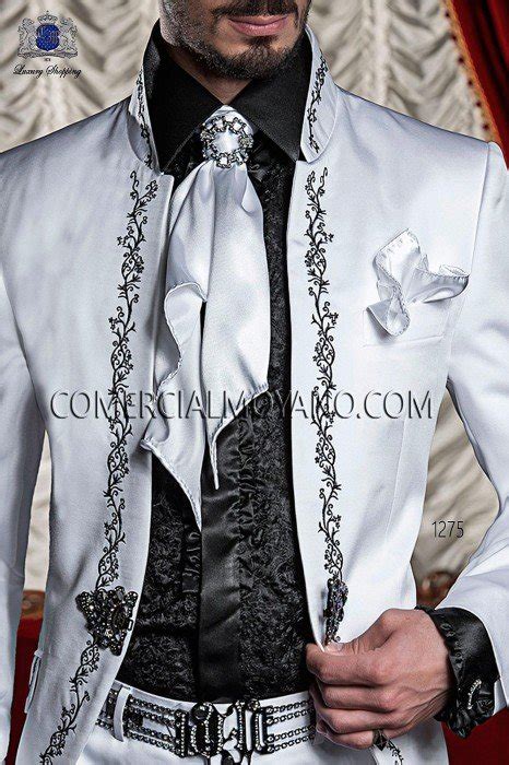 Bespoke White Wedding Suit Style 1275 Mario Moreno Moyano White