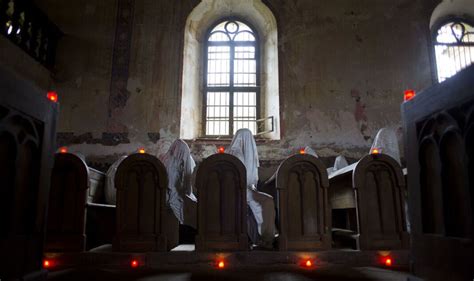 Spooky Photos Show Abandoned 14th Century Church Filled With Ghosts Weird News Uk