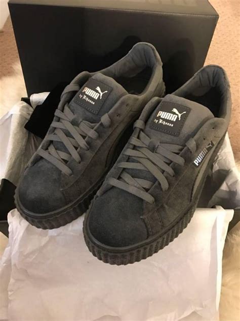 Puma Fenty Grey Velvet Creeper | Kixify Marketplace