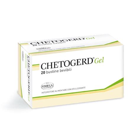 Chetogerd Gel Omega Pharma 20 Sobres Farmacia Loreto