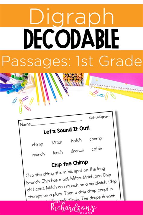 Digraph Decodable Passages Artofit