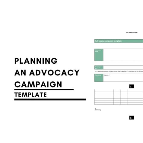 Advocacy Proposal Template In Proposal Templates Templates