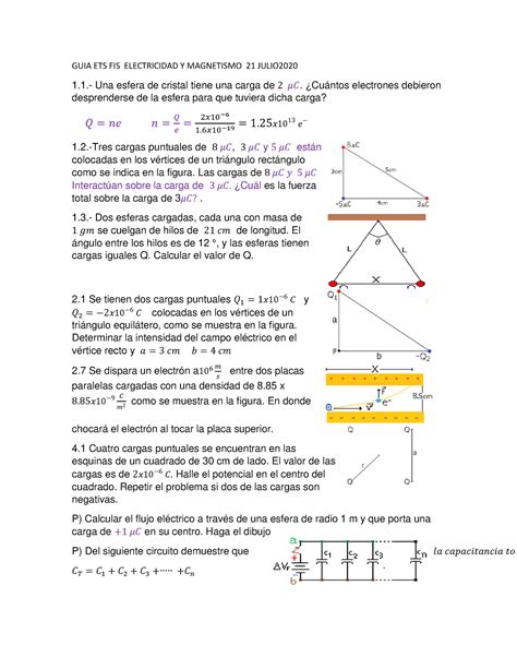 Guia Ets Fis Electricidad Y Magnetismo Venancio Julio Guia