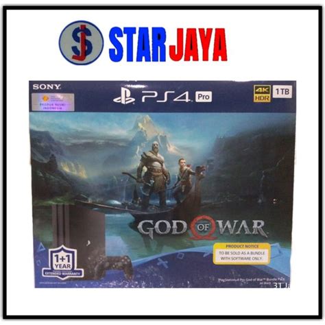 Jual Mesin Ps4 Pro 1 Tb Bundle God Of War Garansi Sony Indonesia Di