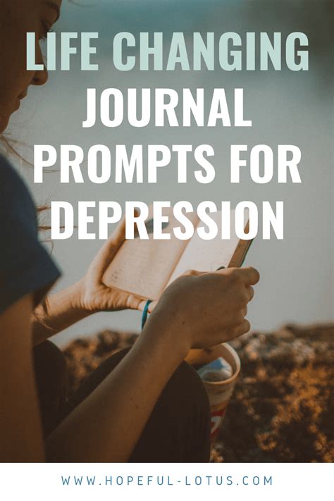 34 Journal Prompts For Depression Relief Through The Phases