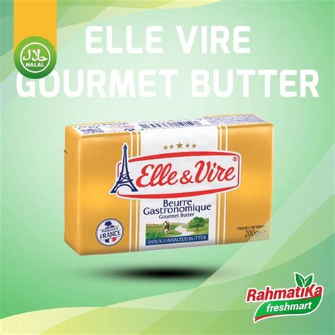 Jual Elle Vire Doux Unsalted Butter 200 Gr Shopee Indonesia