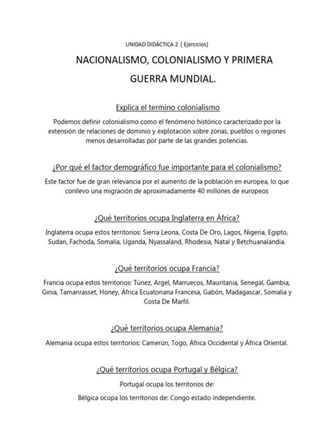 Historia Copia Pdf África Colonialismo