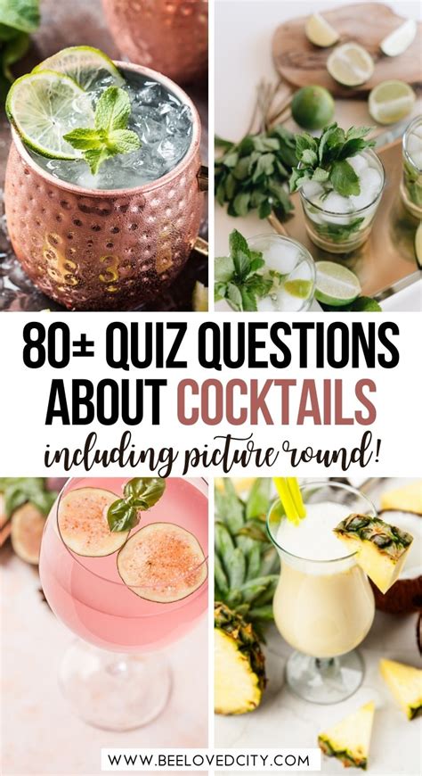 The Ultimate Cocktail Quiz 80 Fun Questions Answers