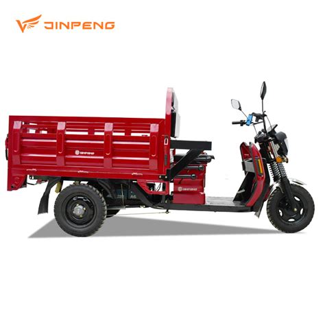 Jinpeng Brand Great Loading Ability Cargo Tricycle For You Ebike Three