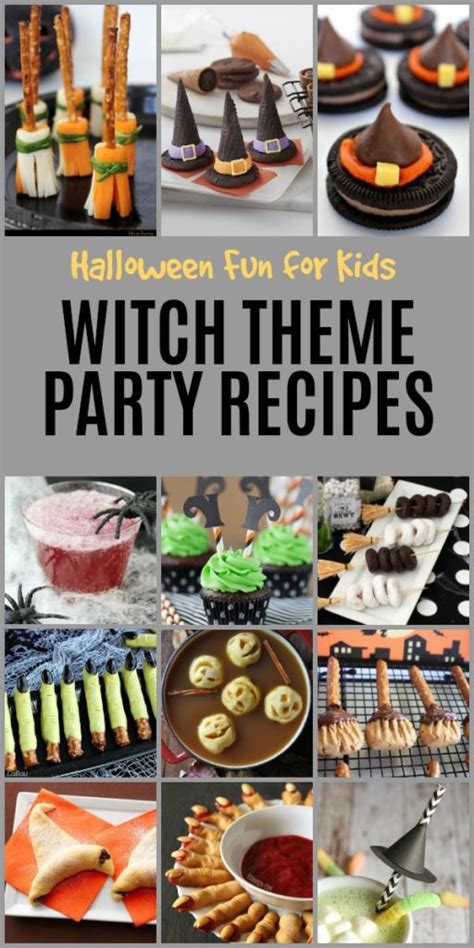 21 Spellbinding Recipes For A Witch Themed Party For Halloween