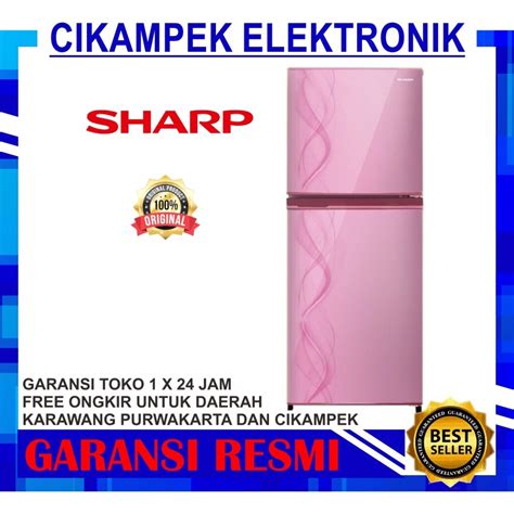 Jual Kulkas Sharp Sj Nd Kulkas Sharp Pintu Shopee Indonesia