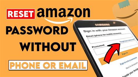 Recover Your Amazon Password Without Phone Number And Email Reset Your