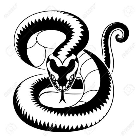 Snake Clipart Black And White | Free download on ClipArtMag