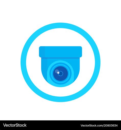 Cctv Camera Visio Icon