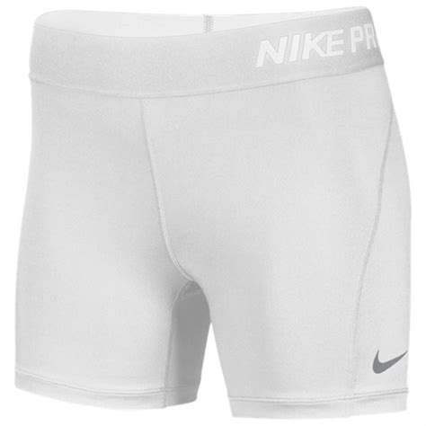 Nike Womens Pro Cool Compression Shorts White 728115 100