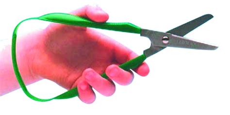 Easi Grip® Scissors 45mm Rounded Blade Left Handed Uk